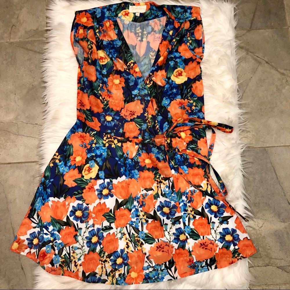 Yumi Kim Floral Wrap Dress